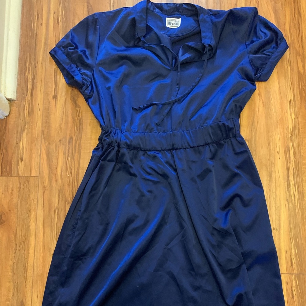 Beautiful dark blue Converse dress!